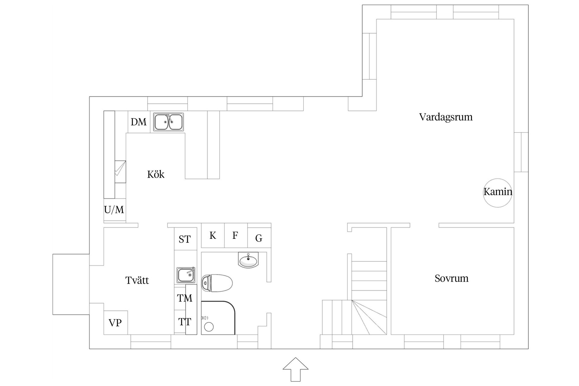 Villa, Romangatan 58, Svarte, Ystad