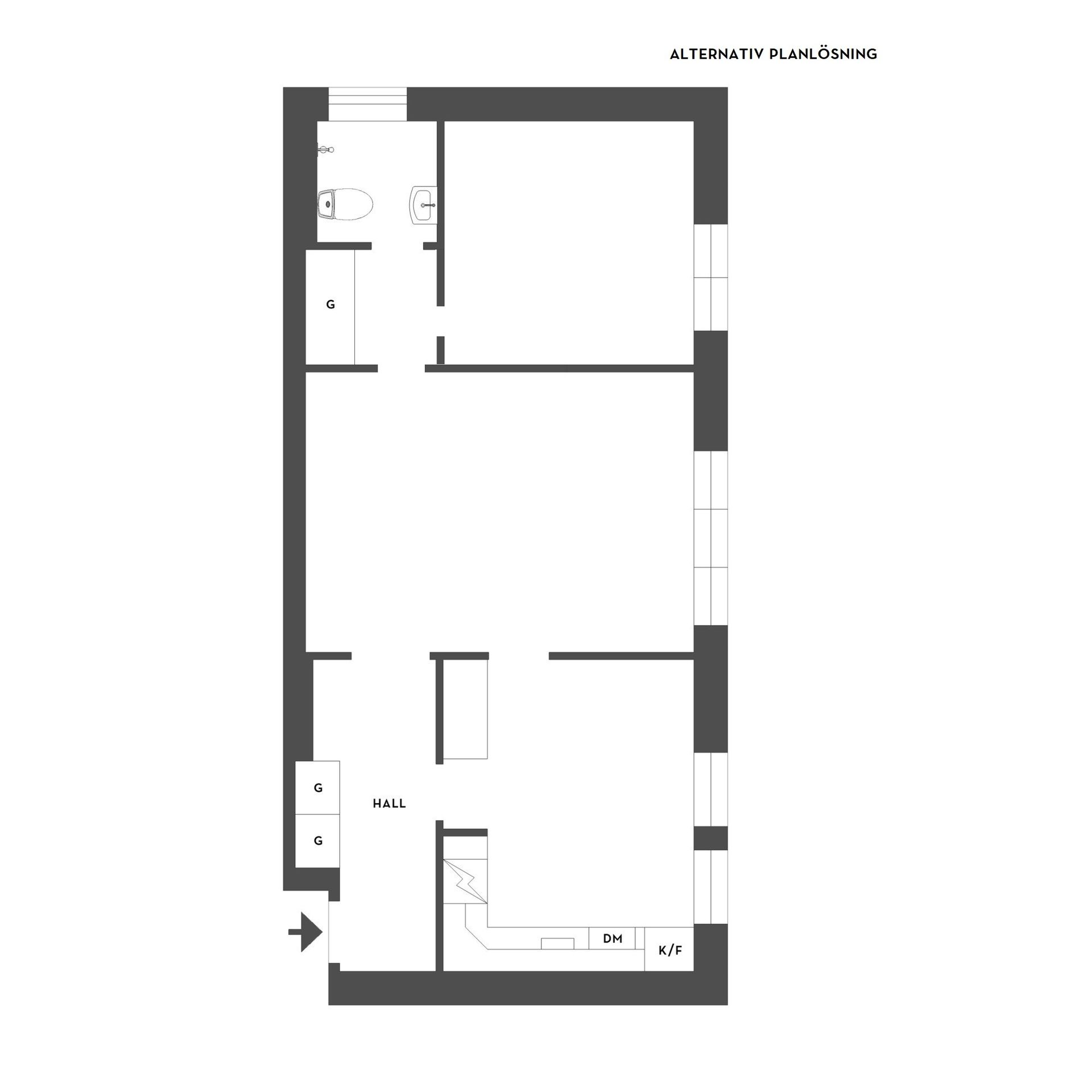 Bostadsrätt, Torstensonsgatan 1, Lugnet, Borås