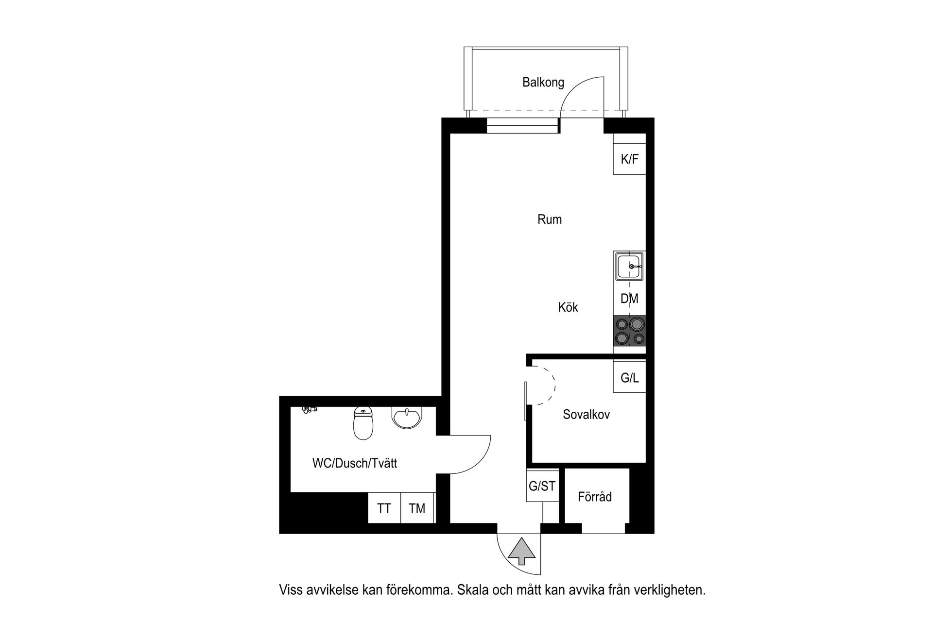 Bostadsrätt, Hägerneholmsvägen 6A, Hägerneholm, Täby