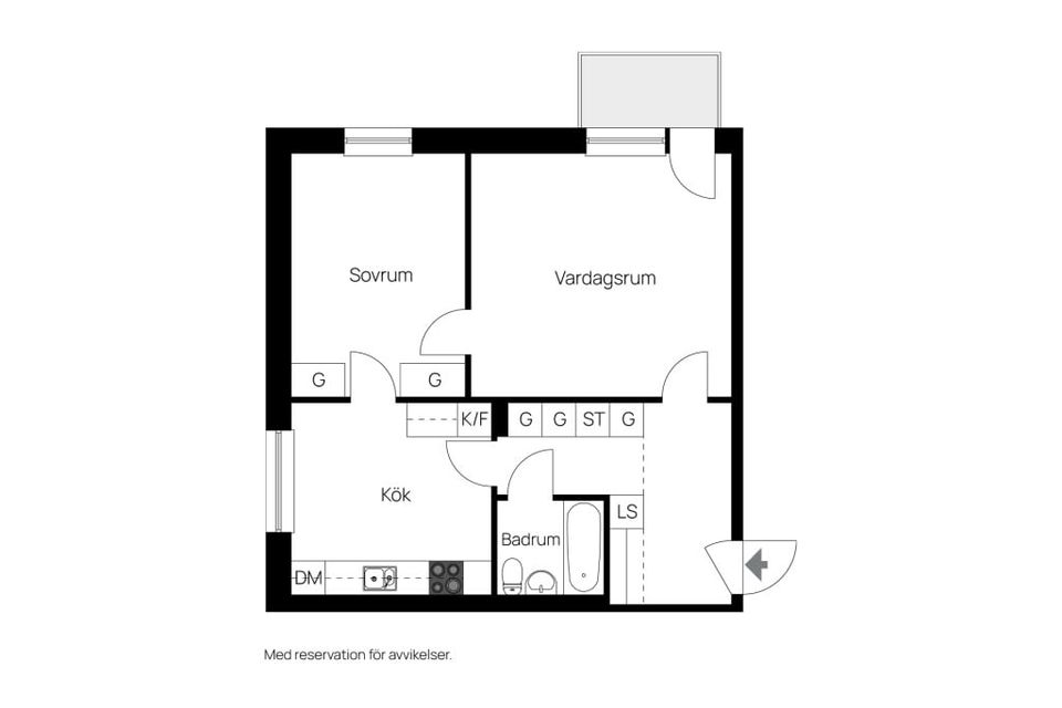 Bostadsrätt, Lindormsgatan 27, Sjöbo, Borås