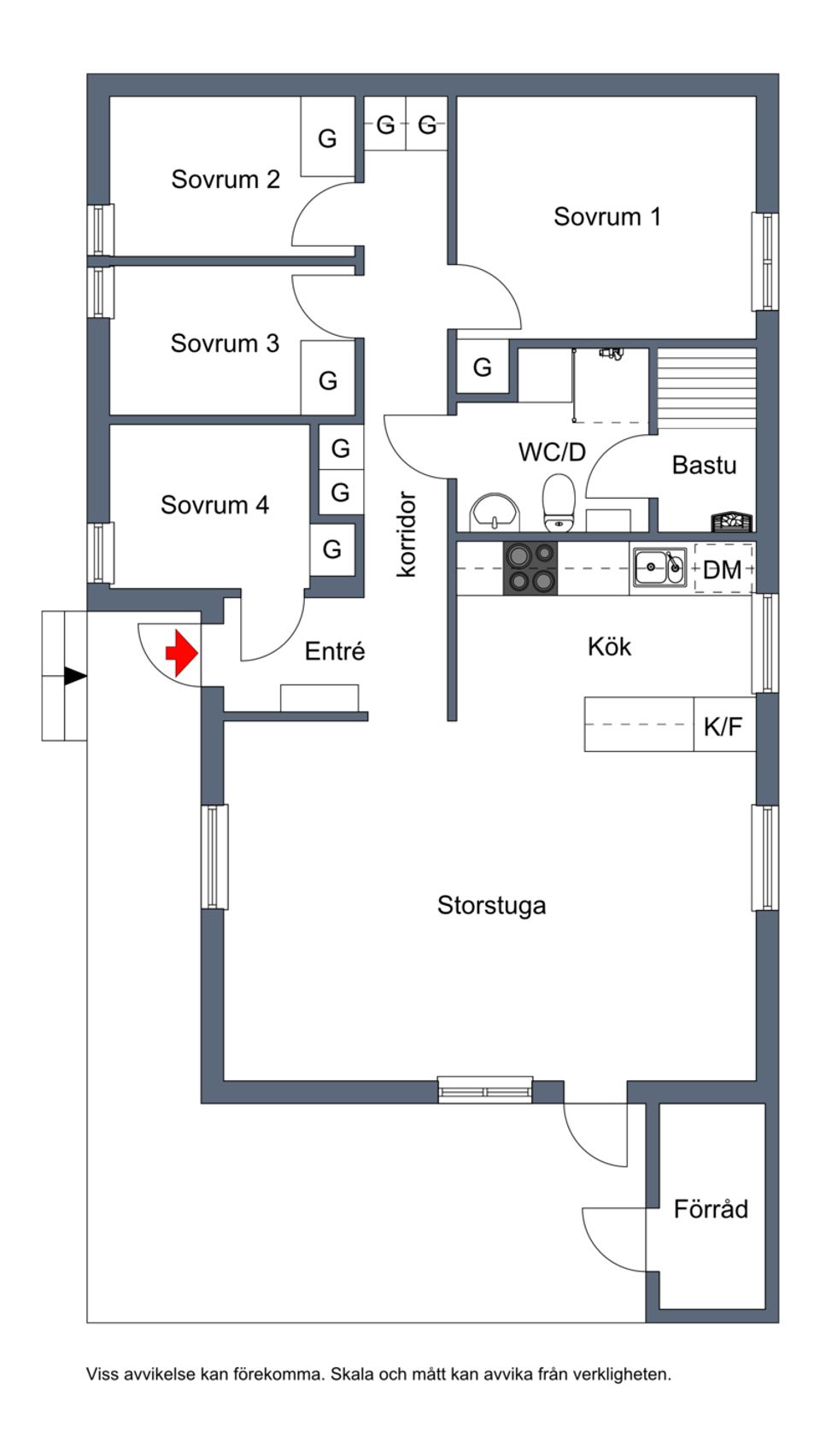 Fritidshus, Lofsens Fjällby hus L17 andel nr 4 (1/8 del), Härjedalen