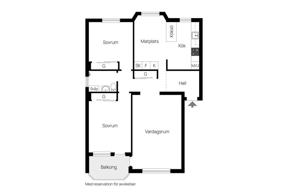 Bostadsrätt, Skarbogatan 8, Trandared, Borås