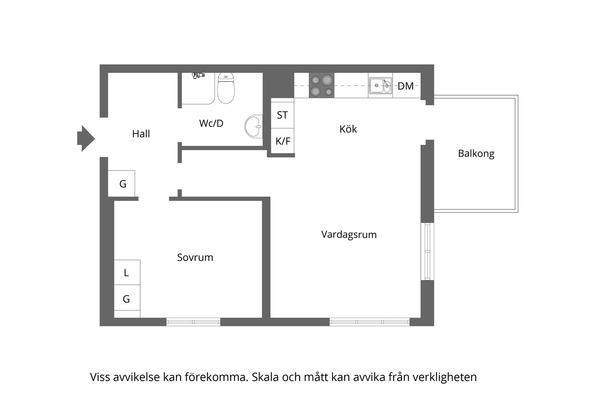 Bostadsrätt, Melongatan 22, 3tr, Hässelby Strand, Stockholm
