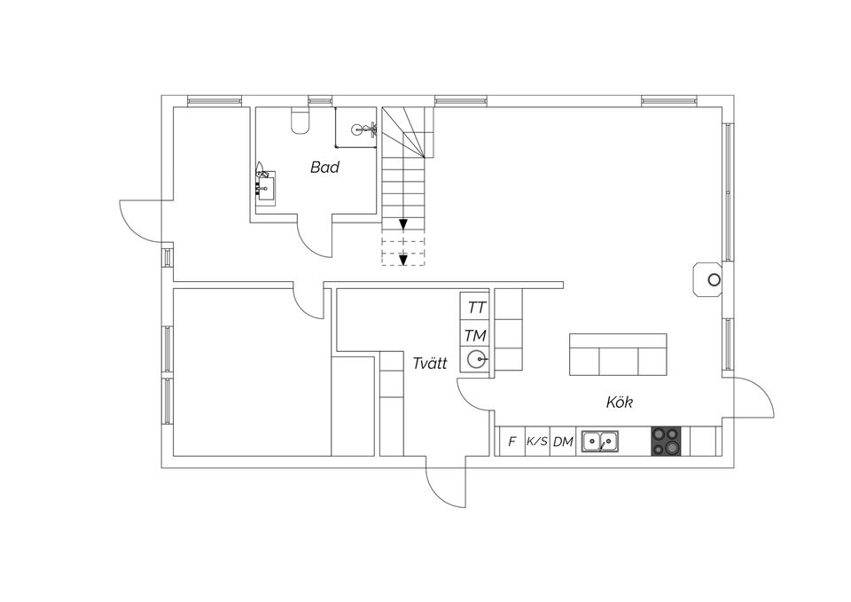 Villa, Krokviksvägen 38, Alnö, Sundsvall