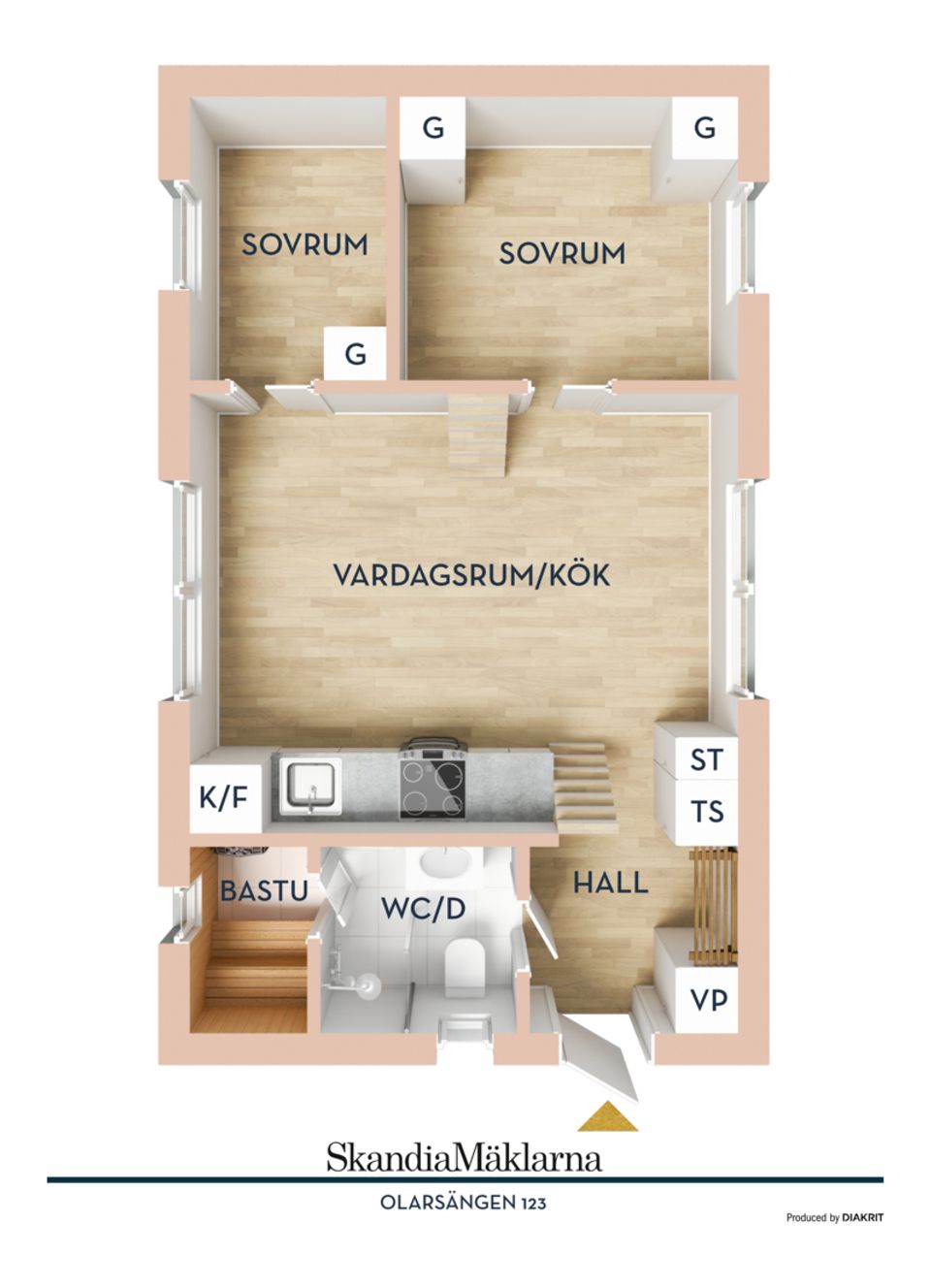 Bostadsrätt, Olarsängen 123, Lindvallen, Malung-Sälen