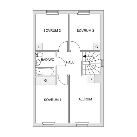 Bostadsrätt, Tvärstigen 3, Lödöse, Lilla Edet