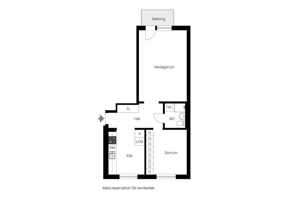 Bostadsrätt, Fiskaregatan 4C, Västra Gärdet, Falkenberg