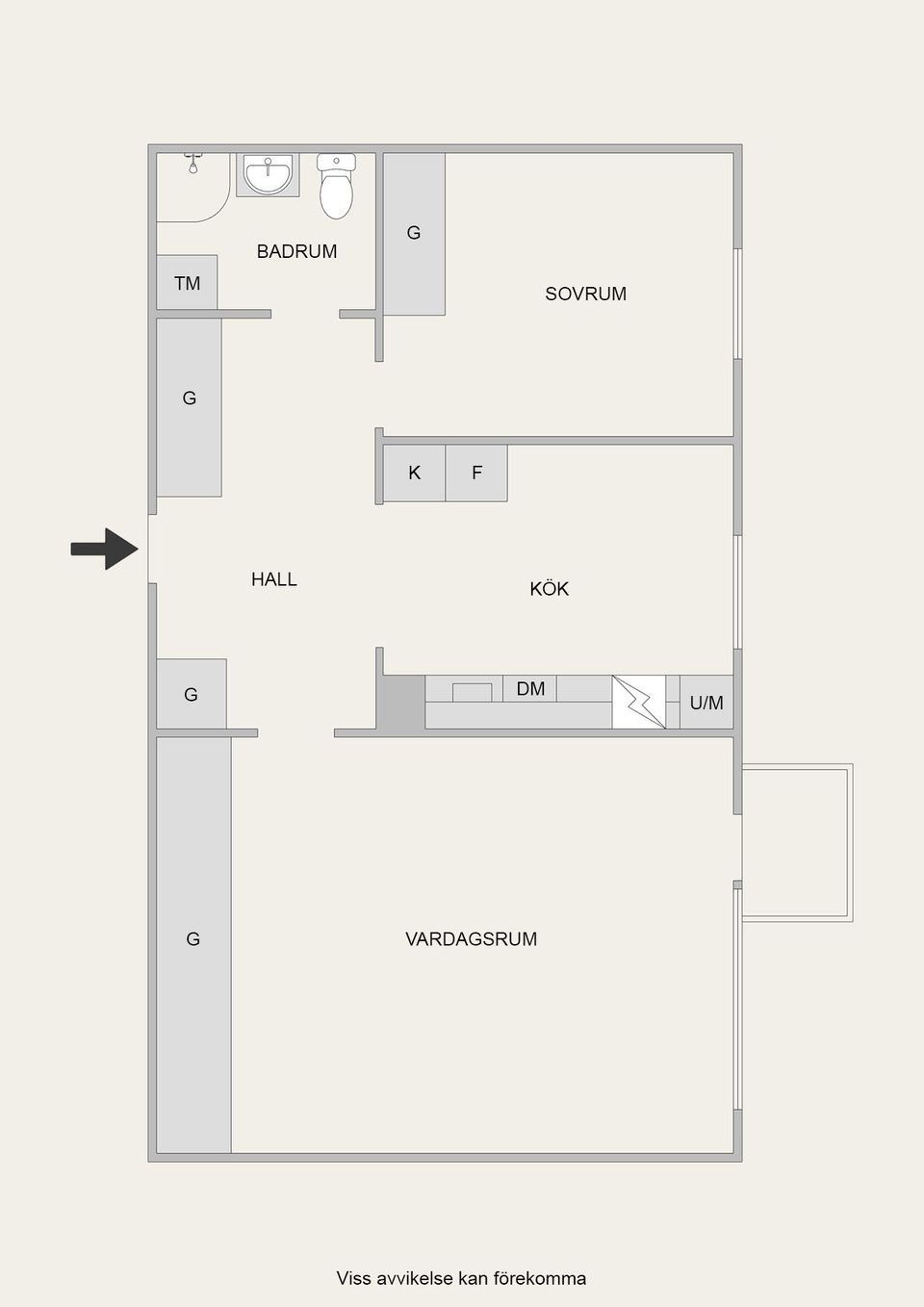 Bostadsrätt, Järnvägsgatan 24B, Centralt, Nynäshamn