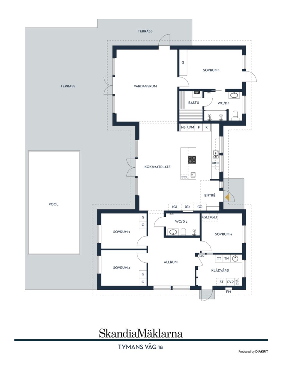 Villa, Tymans väg 18, Tynäs, Hammarö