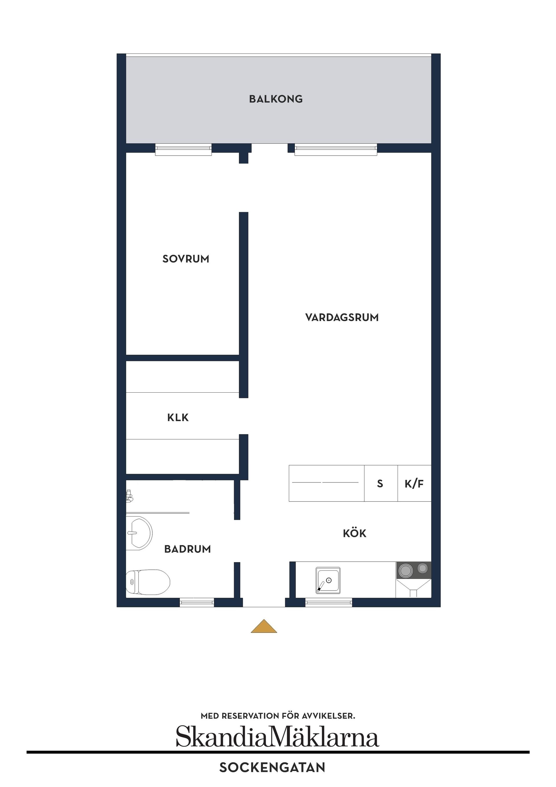 Bostadsrätt, Sockengatan 16 B, Rosengården, Helsingborg