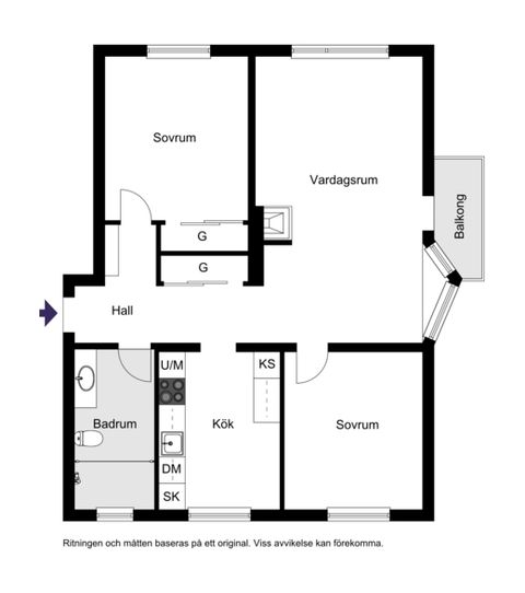 Bostadsrätt, Norrlandsgatan 38D, Luthagen, Uppsala