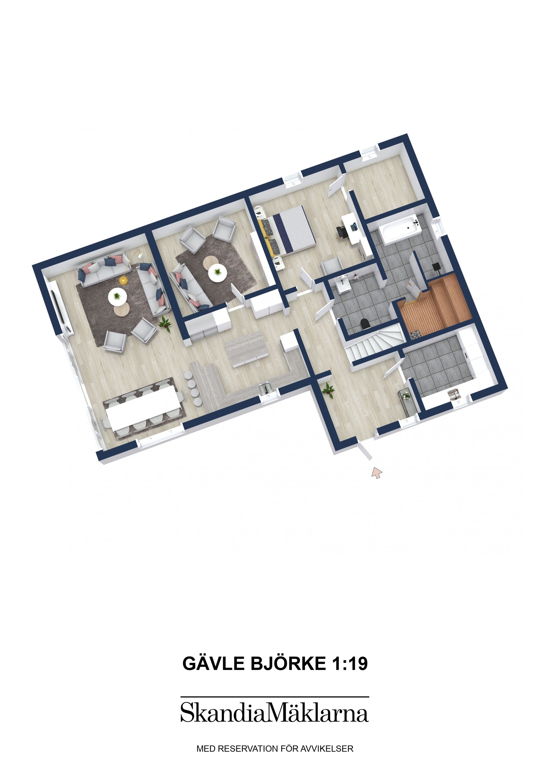 Villa, Björkevägen 72, Björke, Gävle