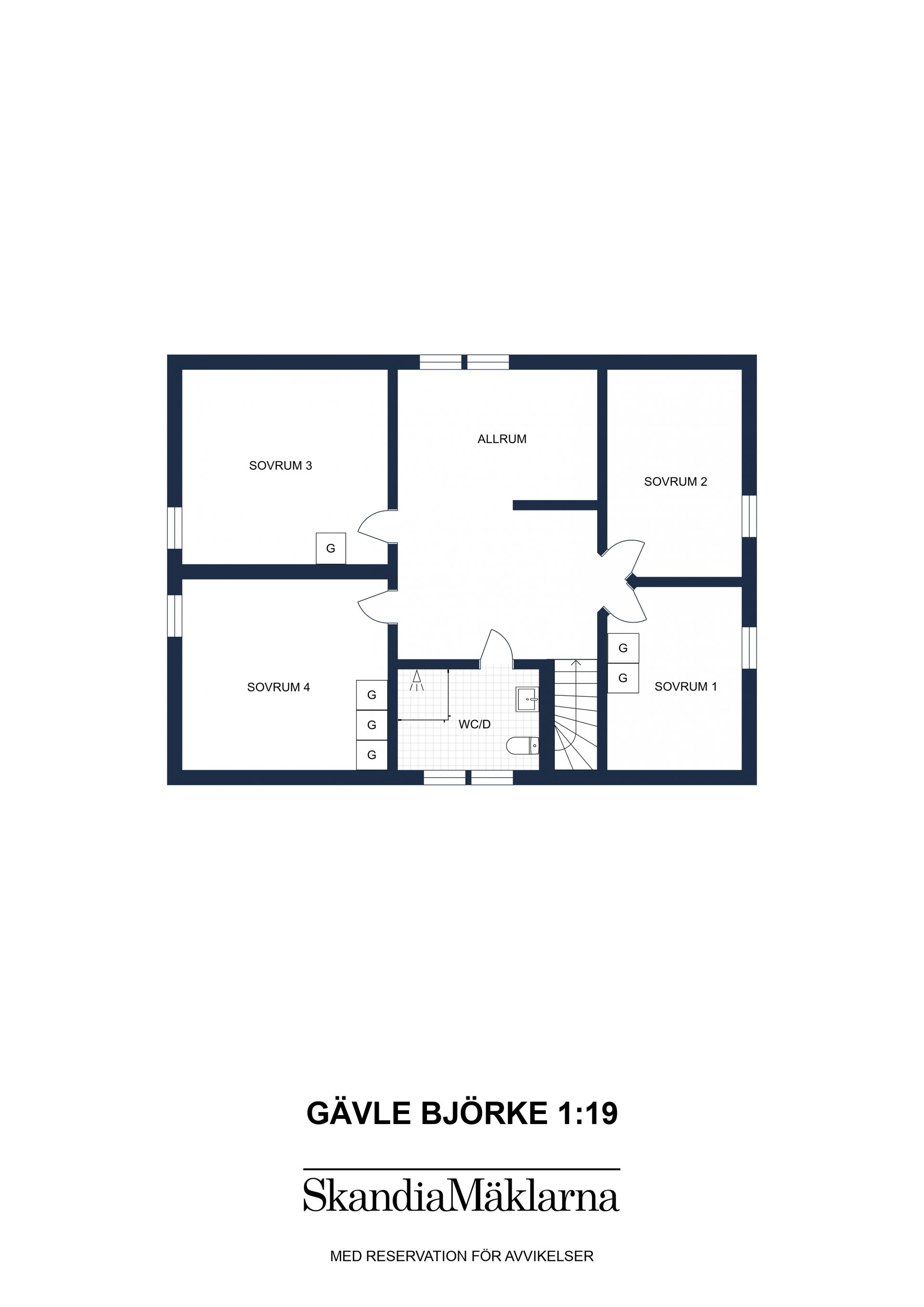 Villa, Björkevägen 72, Björke, Gävle