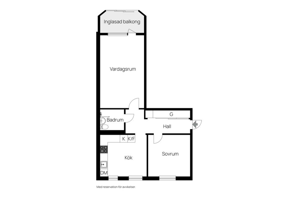 Bostadsrätt, Tallvägen 11, Södertorn, Oskarshamn