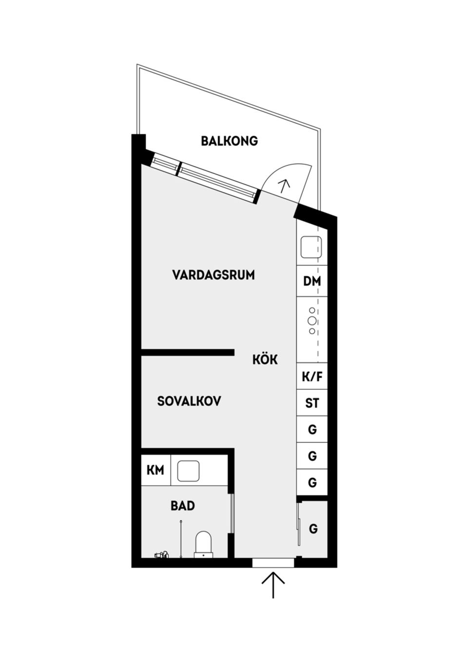 Bostadsrätt, Näsbyvägen 2, 2tr, Roslags Näsby, Täby