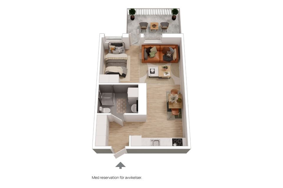 Bostadsrätt, Råbyvägen 57E, Gränby, Uppsala