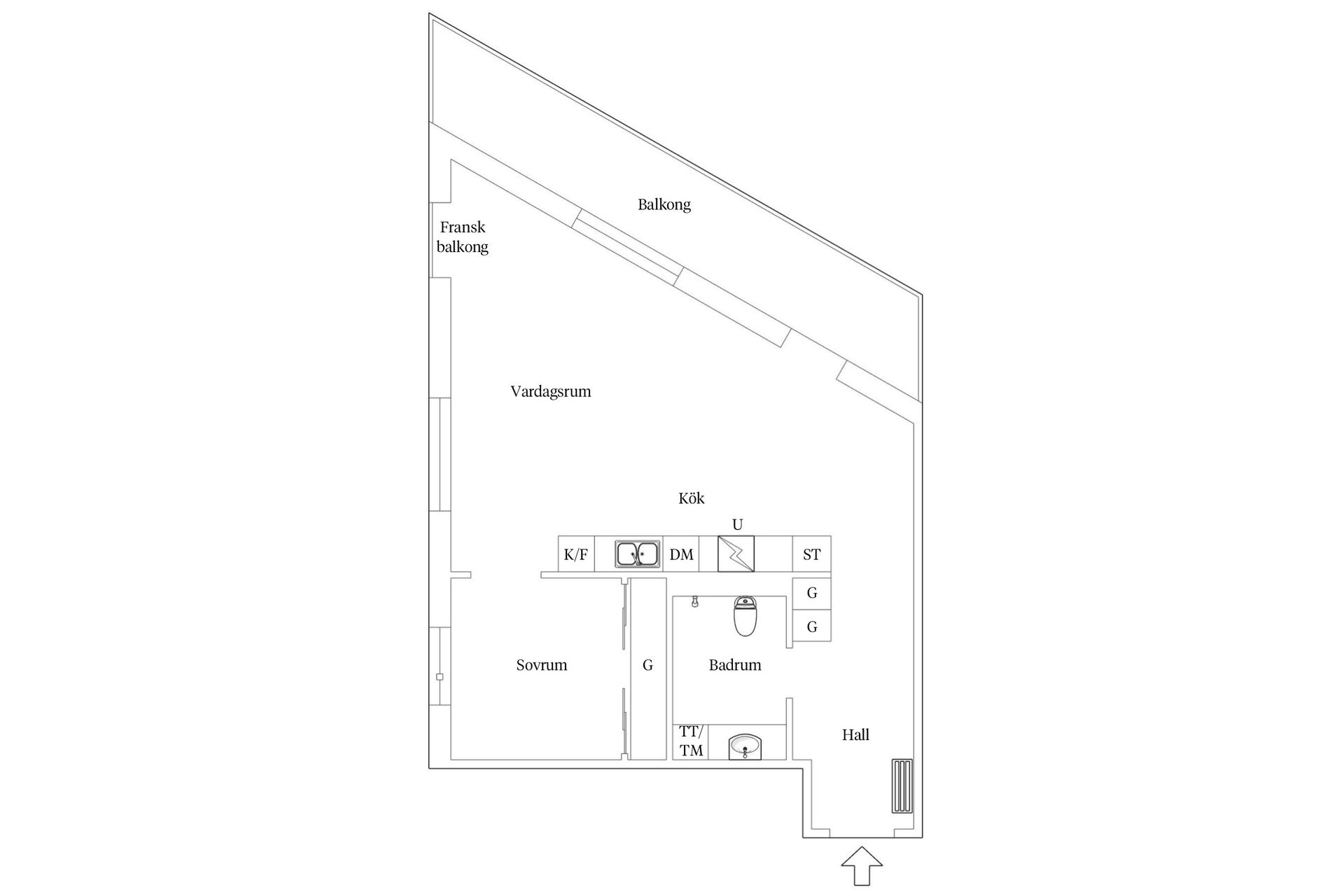 Bostadsrätt, Kratsbodavägen 50D, Bromma - Mariehäll, Stockholm
