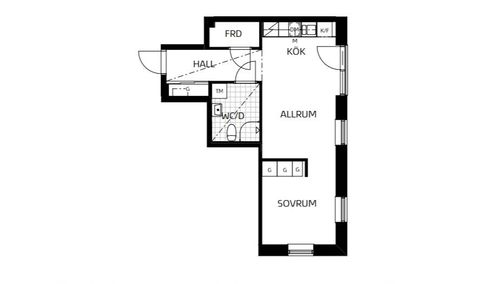 Bostadsrätt, Tingstorget 1 1tr, Alby - Norsborg, Botkyrka