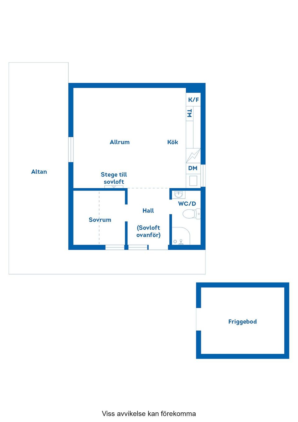 Fritidshus, Tuppstigen 5B, Boberg, Falkenberg
