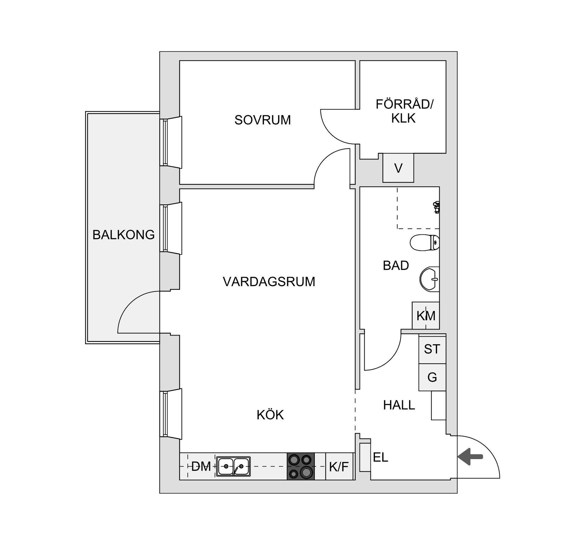 Bostadsrätt, Silvergatan 11, Sigtuna- Sigtuna Stadsängar, Sigtuna