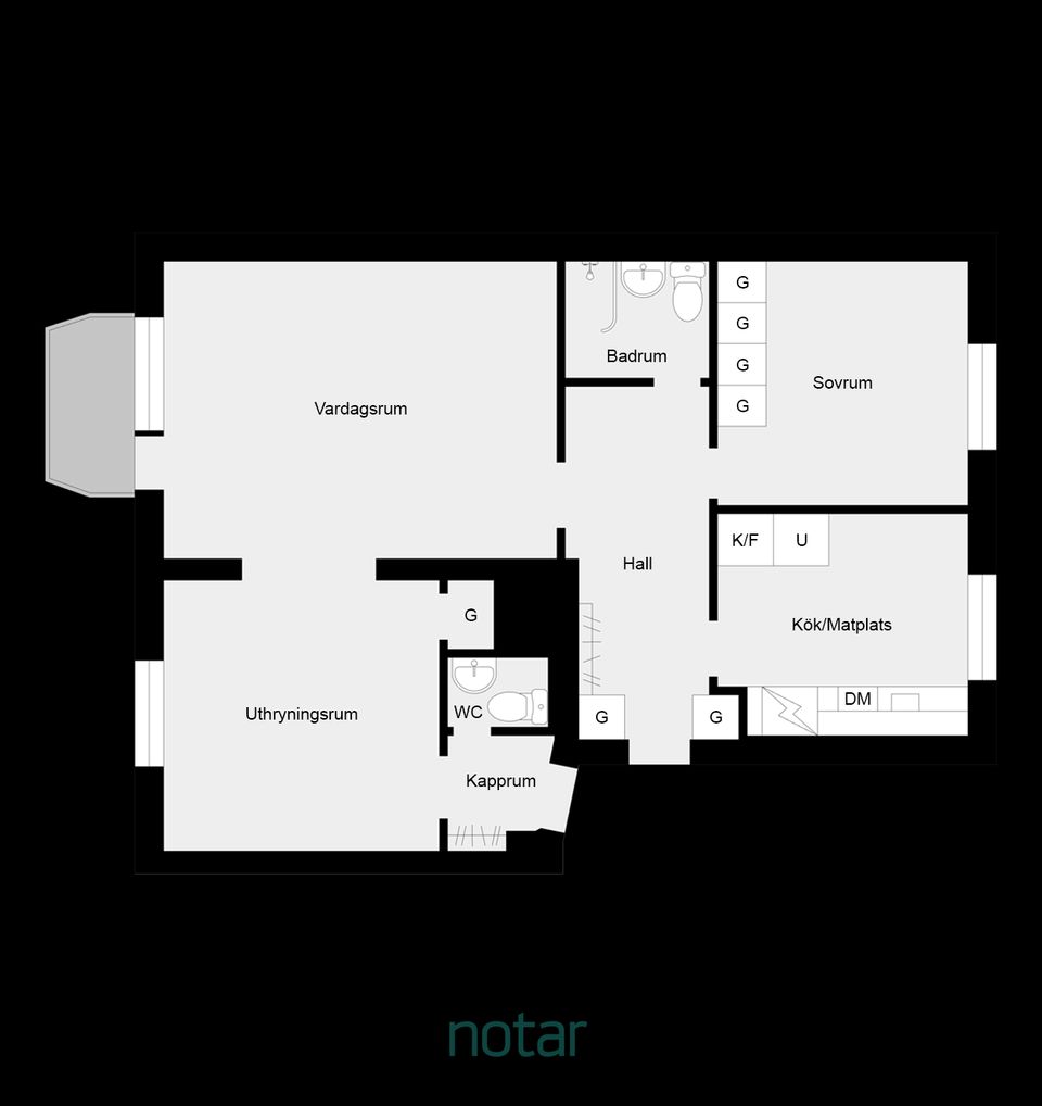Bostadsrätt, Måsvägen 12B, Väster , Lund