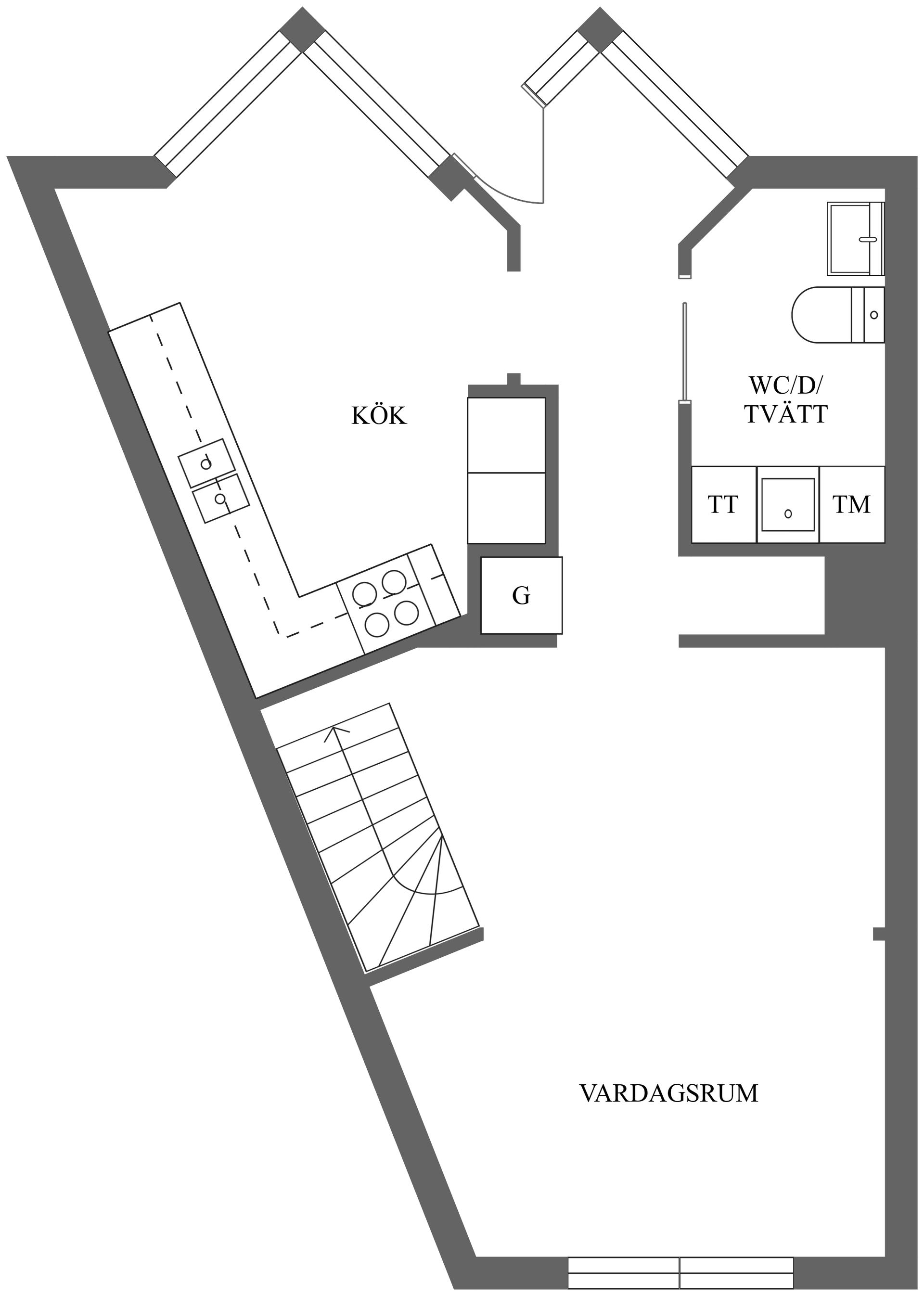 Radhus, Mandelblomsvägen 69, Hårstorp, Finspång