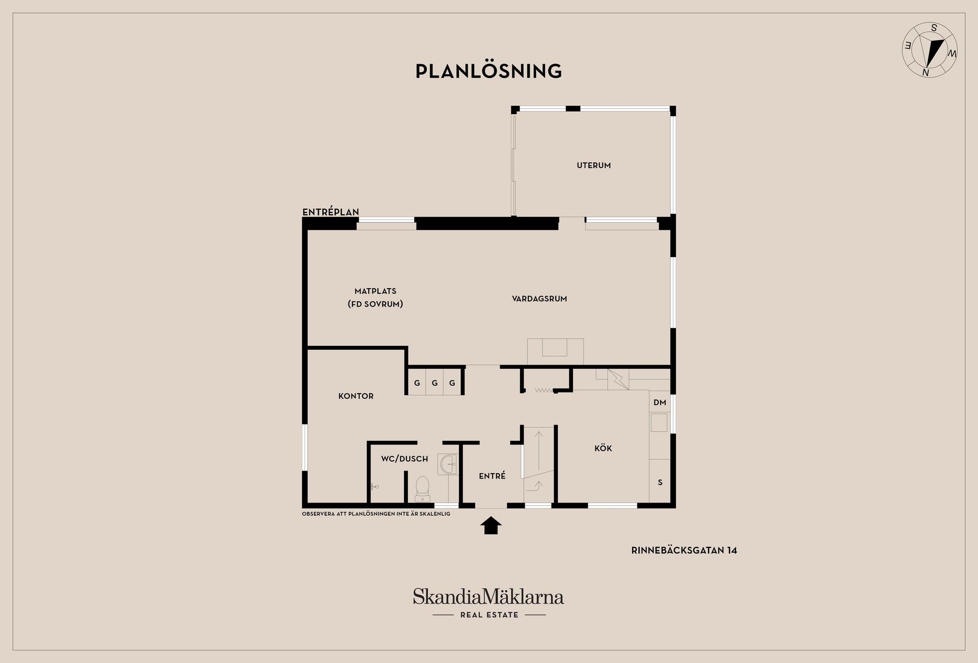 Villa, Rinnebäcksgatan 14, Centralt, Kävlinge