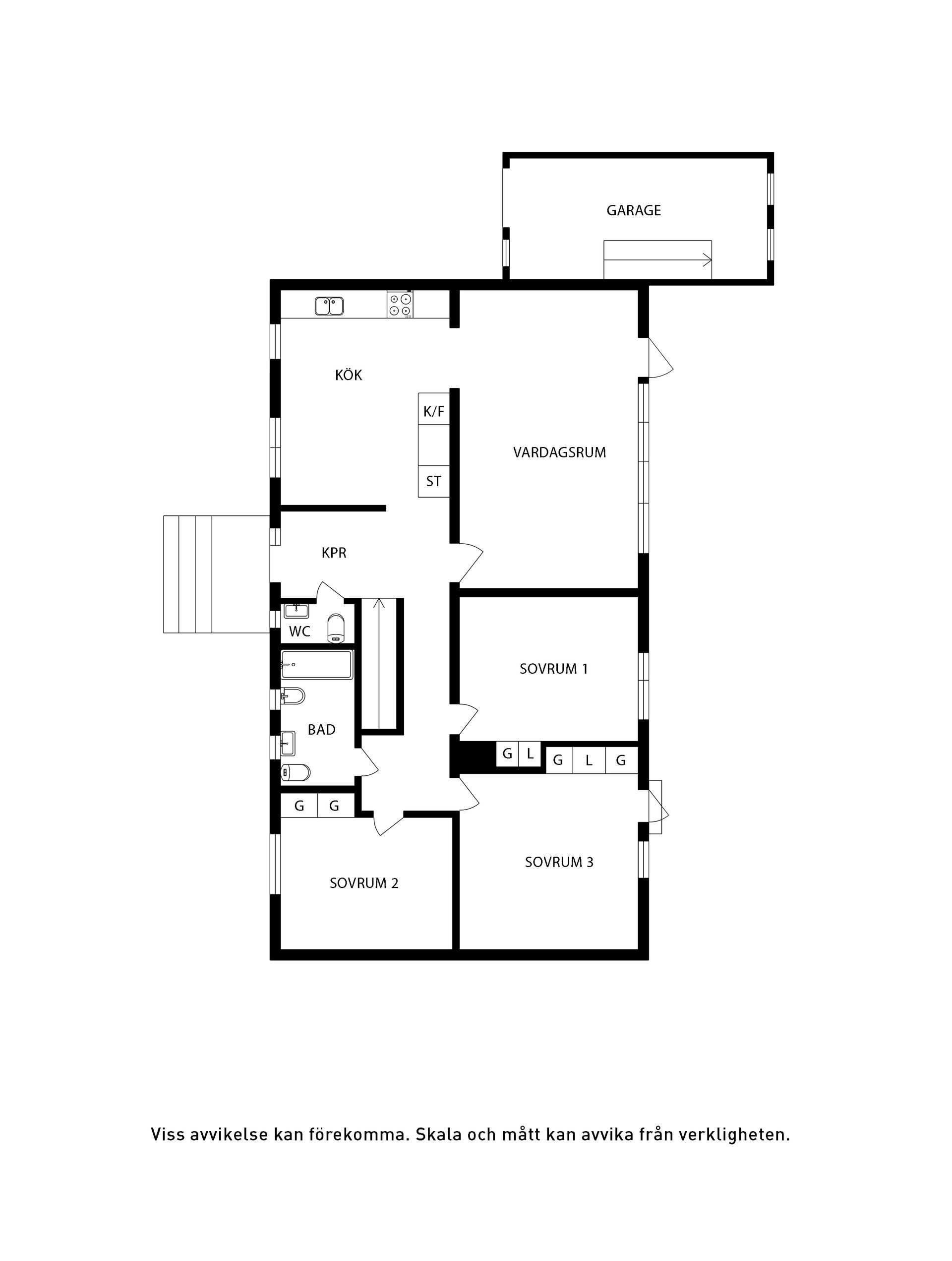 Radhus, Tegelvägen 10, Svalsta, Nyköping