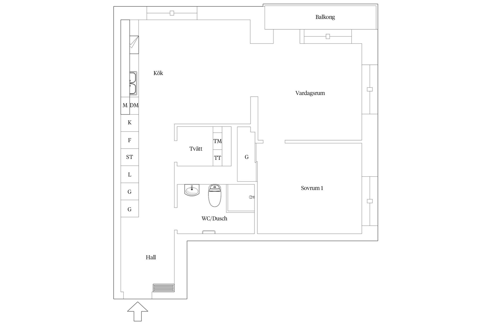 Bostadsrätt, Bratteråsbacken 22, Eriksberg, Göteborg