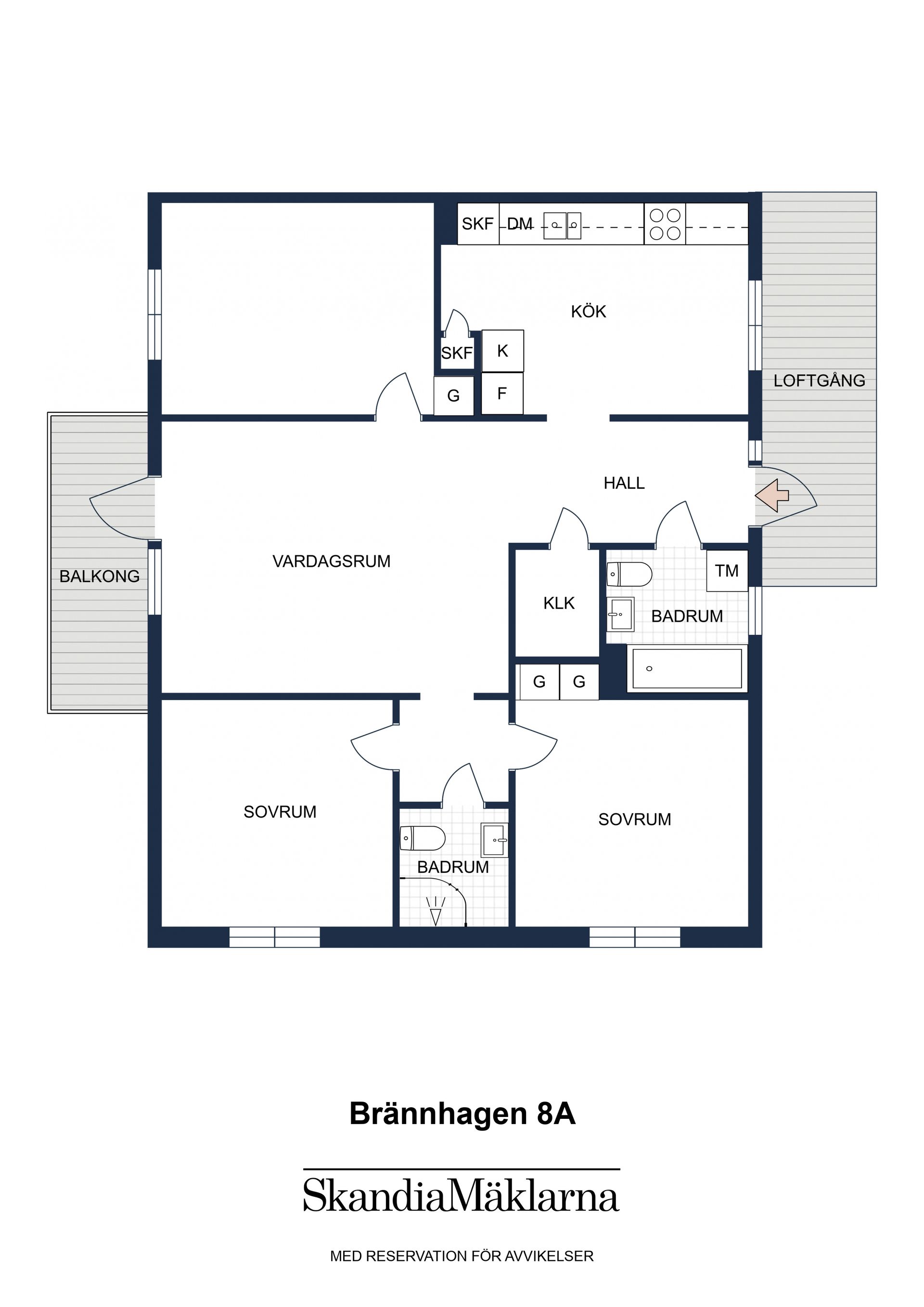 Bostadsrätt, Brännhagen 8A, Skutskär, Älvkarleby
