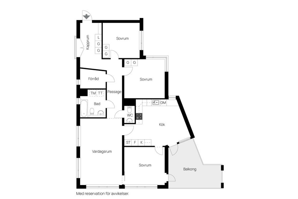 Bostadsrätt, Lugnets Allé 24, Hammarby Sjöstad, Stockholm