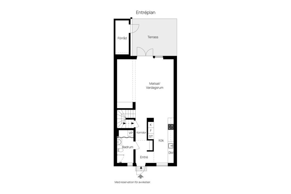 Radhus, Akrobatgatan 9 F, Björkalund, Norrköping