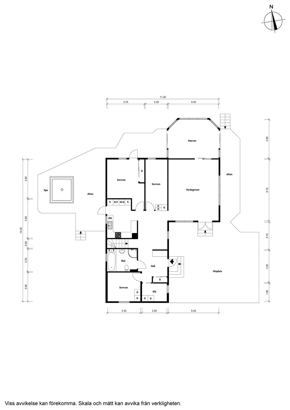 Villa, Torpstigen 20, Forsbäck, Kungsbacka