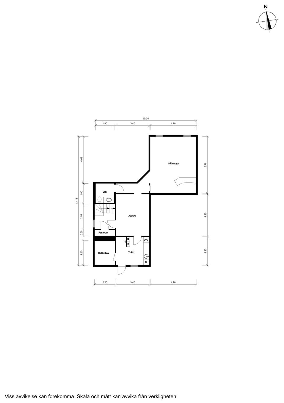 Villa, Torpstigen 20, Forsbäck, Kungsbacka