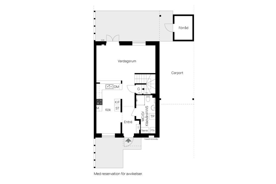 Radhus, Släggargatan 1 D, Malmaberg, Västerås