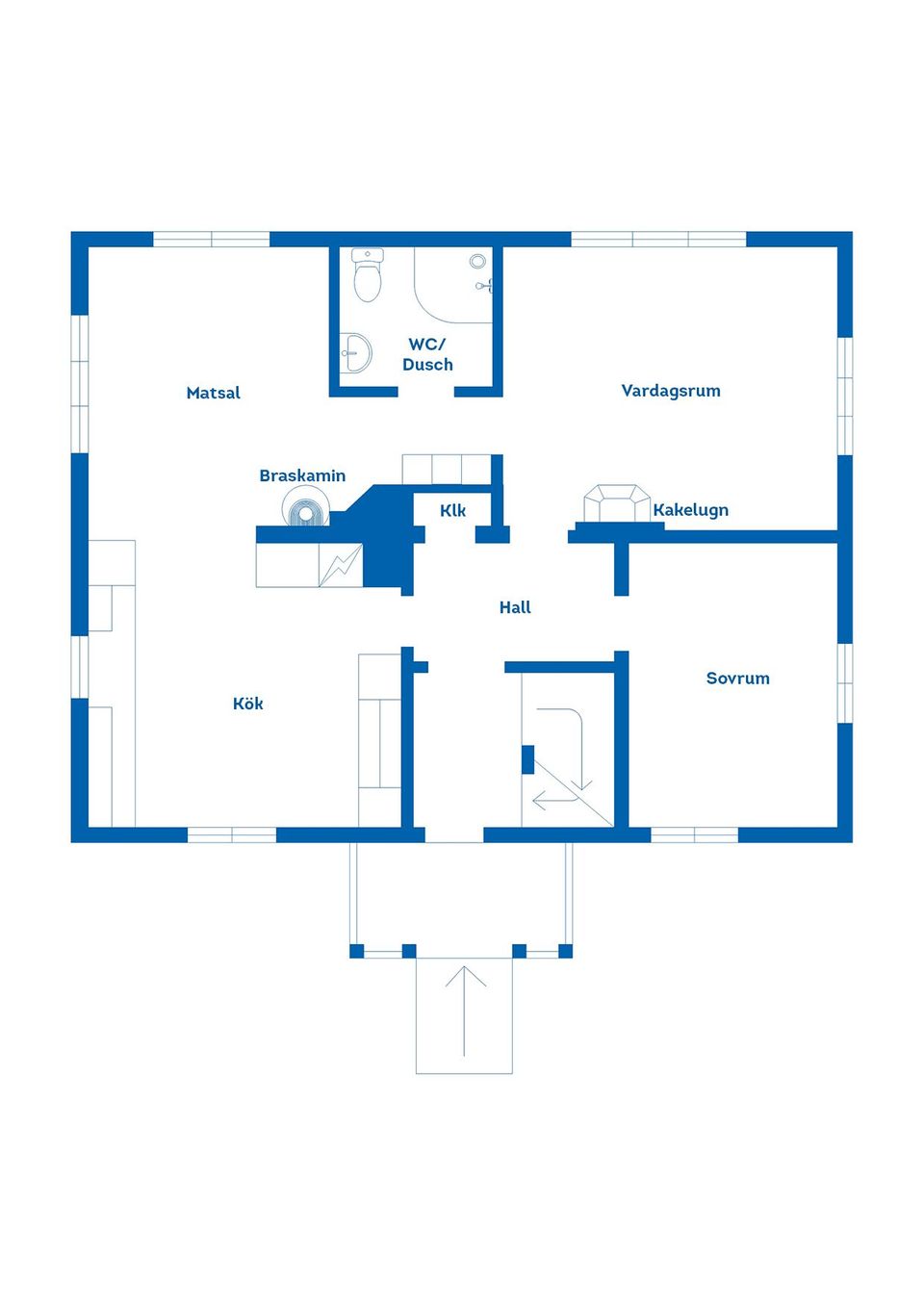 Villa, Björklidsgatan 2, Handskeryd, Nässjö