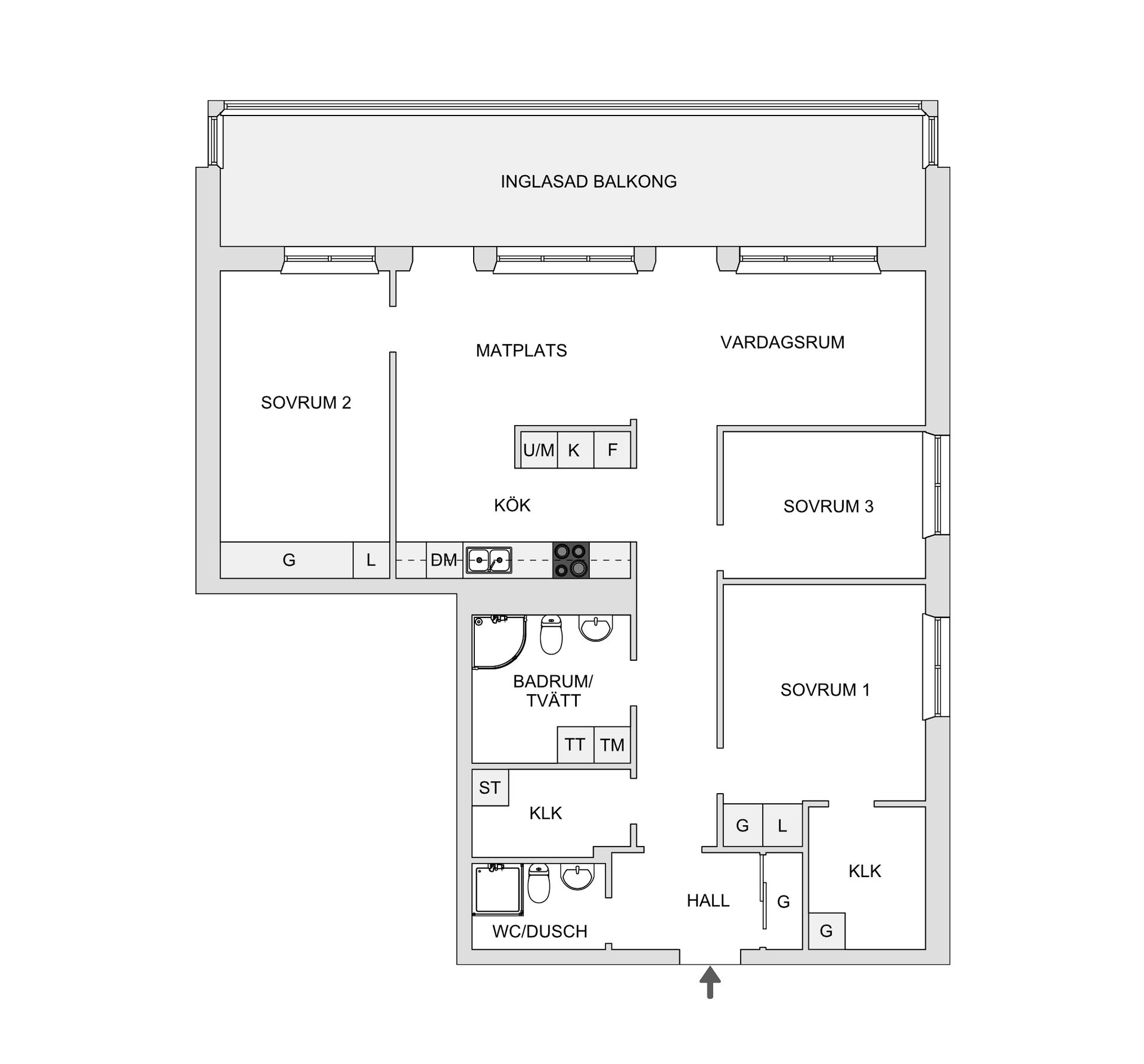Bostadsrätt, Tollare kaj 12, Tollare, Nacka
