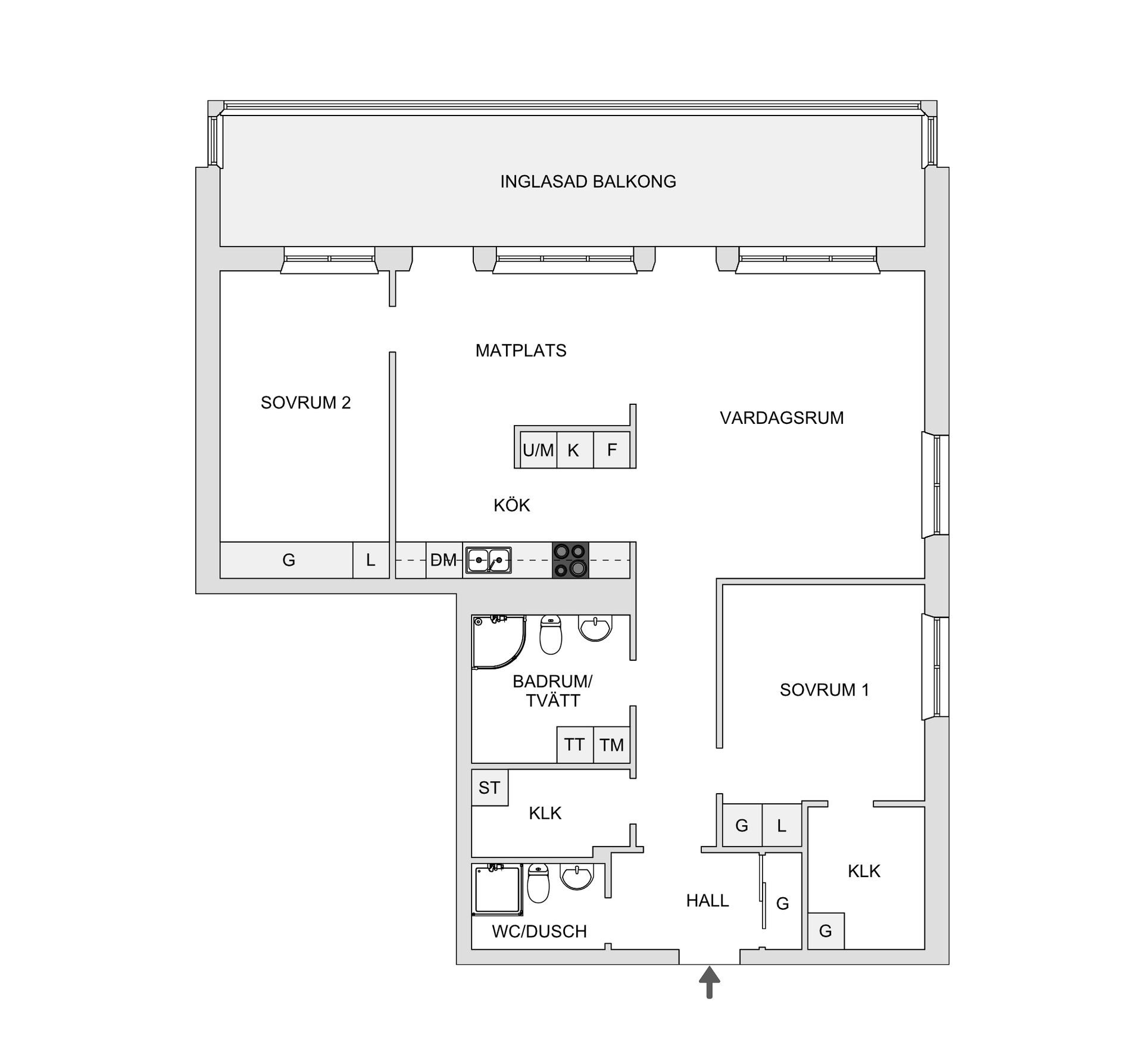 Bostadsrätt, Tollare kaj 12, Tollare, Nacka