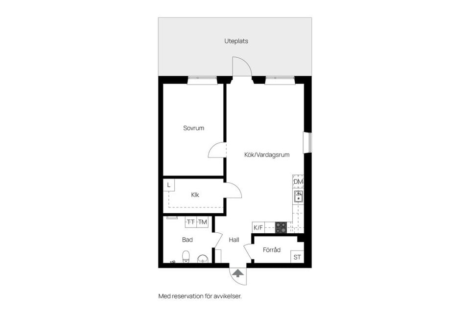 Bostadsrätt, Råbyvägen 41, Kapellgärdet, Uppsala