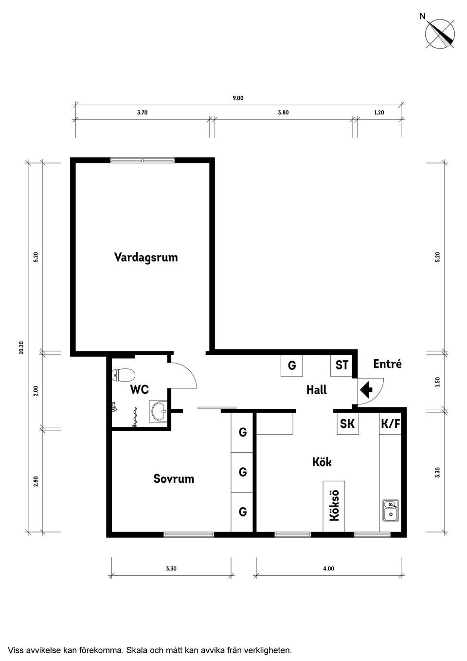 Bostadsrätt, Elfhögsgatan 13A, Centrum, Trollhättan