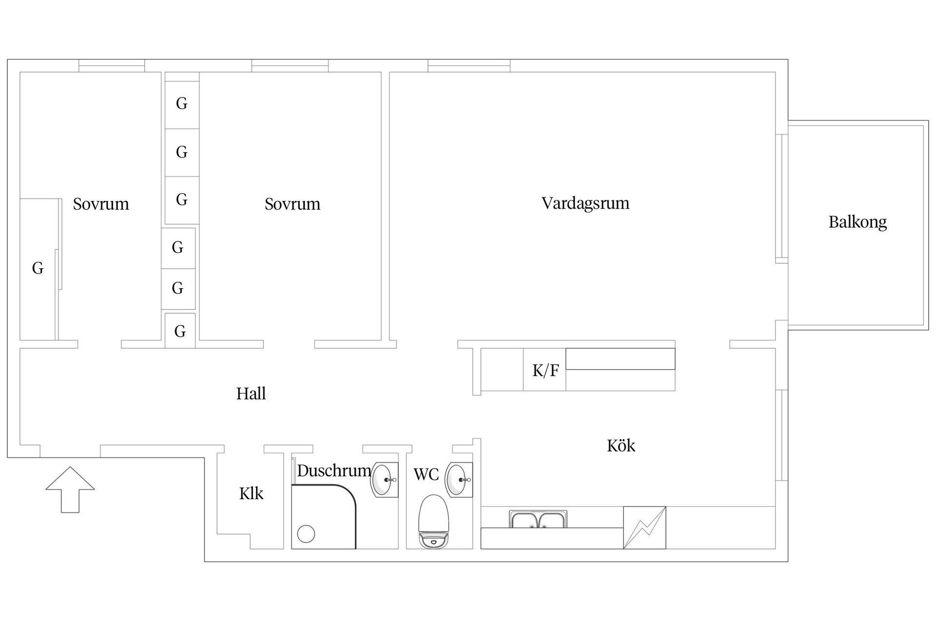 Bostadsrätt, Tranvägen 2, Saltängen, Nacka