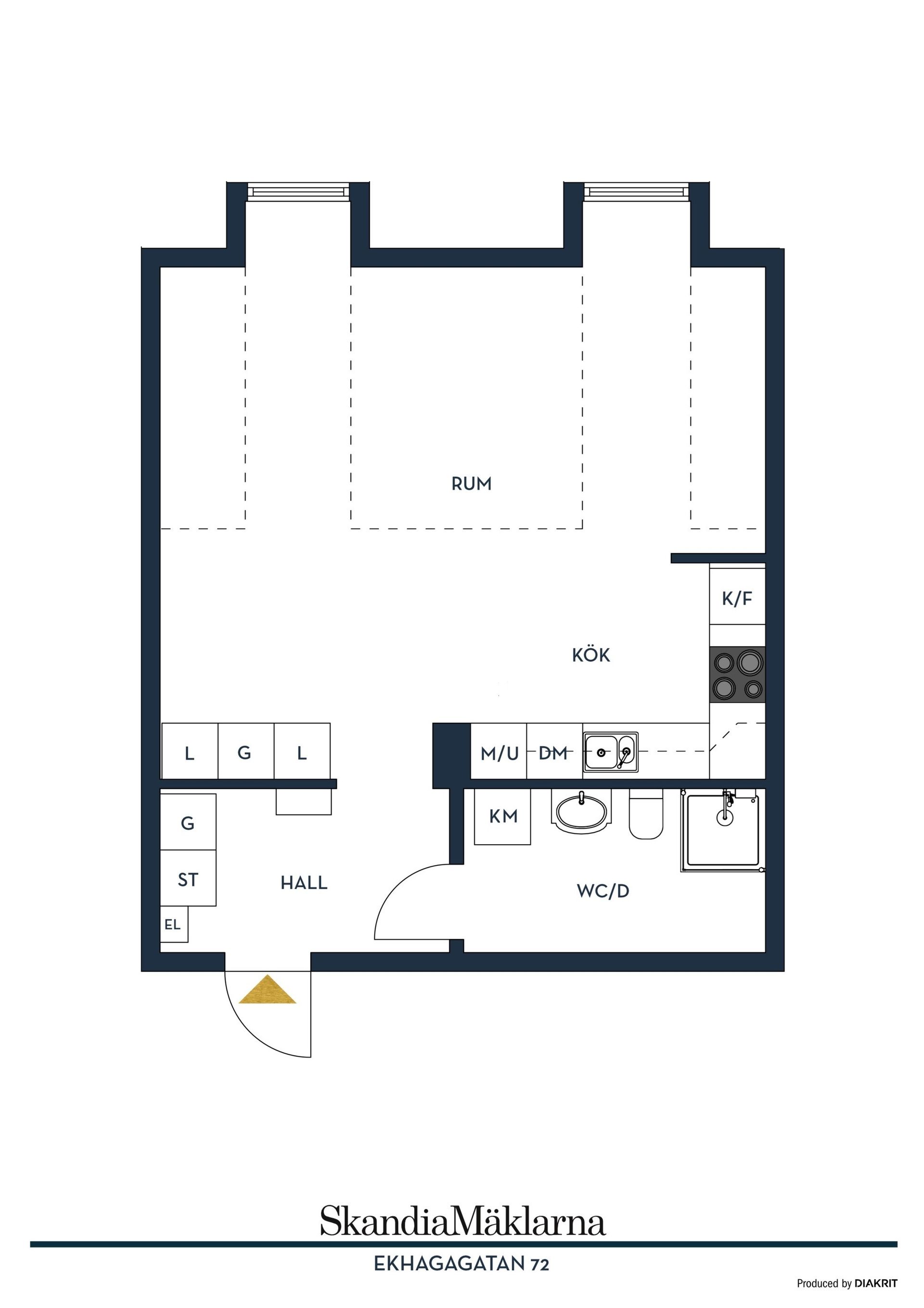 Bostadsrätt, Ekhagagatan 72, Duvkullen, Linköping
