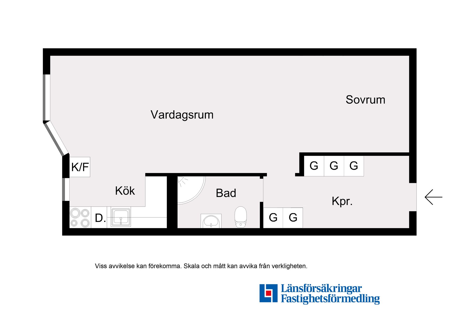 Bostadsrätt, Mäster Nilsgatan 24, City, Malmö