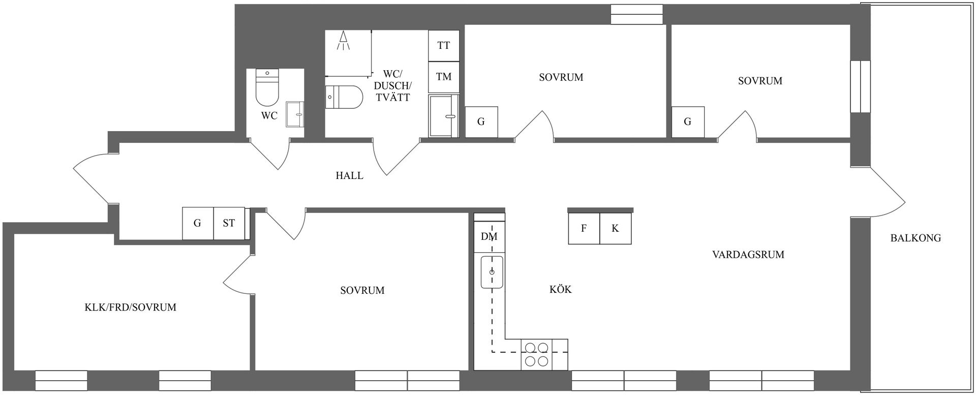 Bostadsrätt, Gustaf Janzéns gata 6, Sandtorp, Norrköping