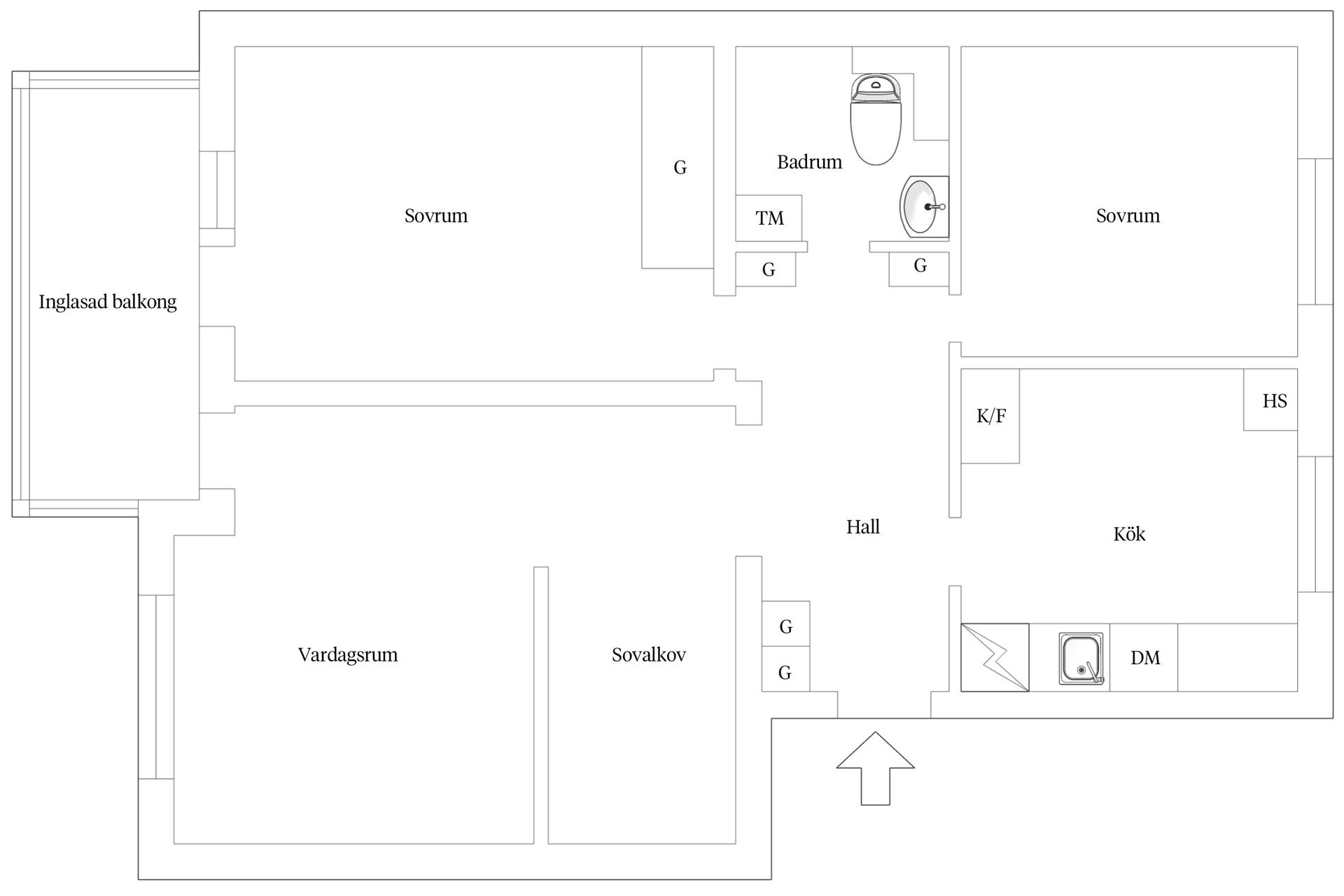 Bostadsrätt, Vindelgatan 36A, Byttorp, Borås