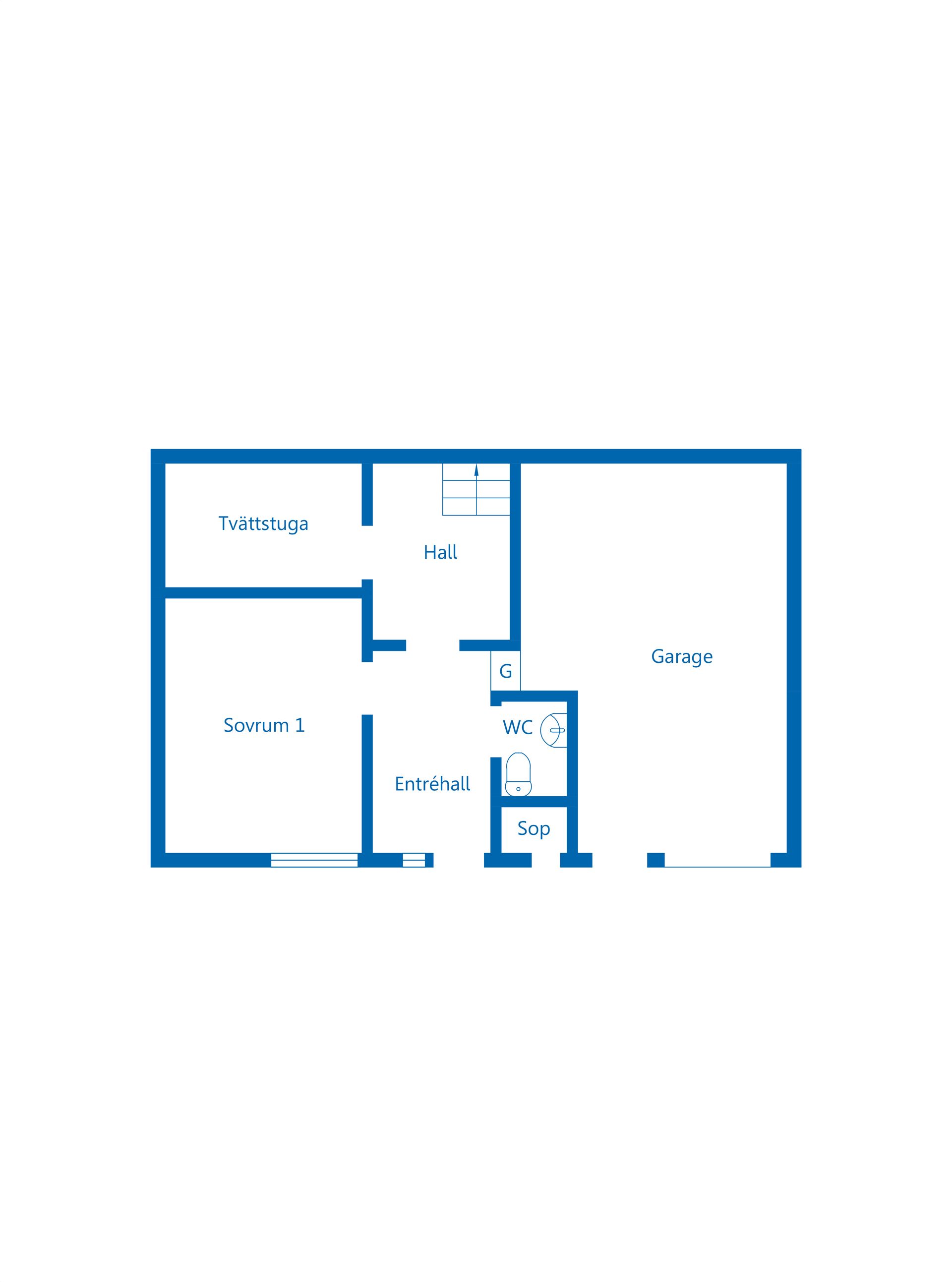 Bostadsrätt, Radhus, Holmersgatan 2D, Norrtälje stad - Kvisthamra, Norrtälje