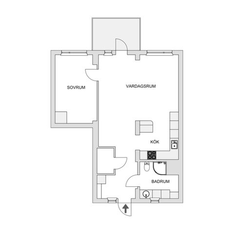 Bostadsrätt, Rundquists väg 26, Vikaholm, Växjö