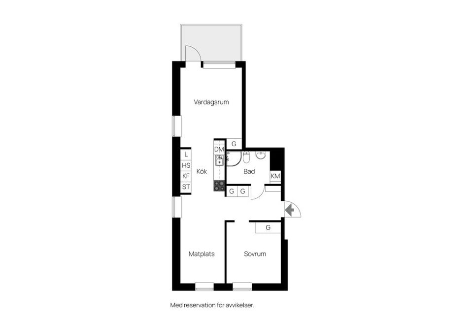 Bostadsrätt, Termikgatan 27 B, Södra Ladugårdsängen, Örebro