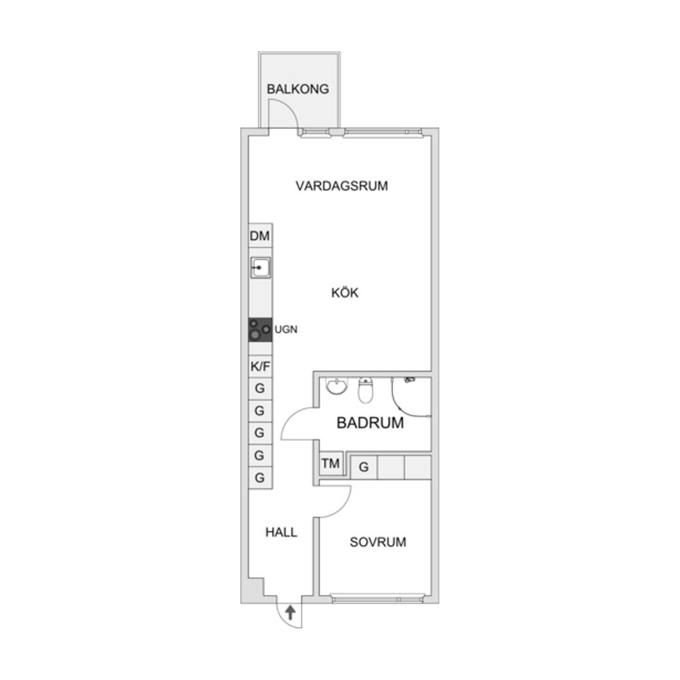 Bostadsrätt, Ebbe Lieberathsgatan 16C, Almedal/Johanneberg, Göteborg