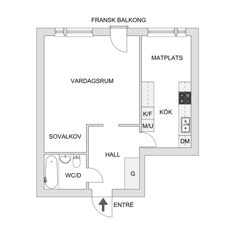 Bostadsrätt, Rondellen 8, Kallhäll, Järfälla